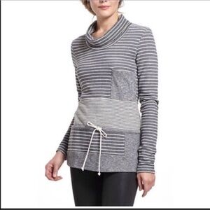 Anthropologie Trio Cowl Neck Pullover Sweater